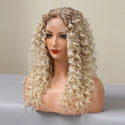 Long Blonde Curly Wig