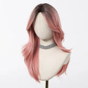 Long pastel Pink Wig