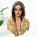 Natural-looking blonde ombre wig for everyday wear