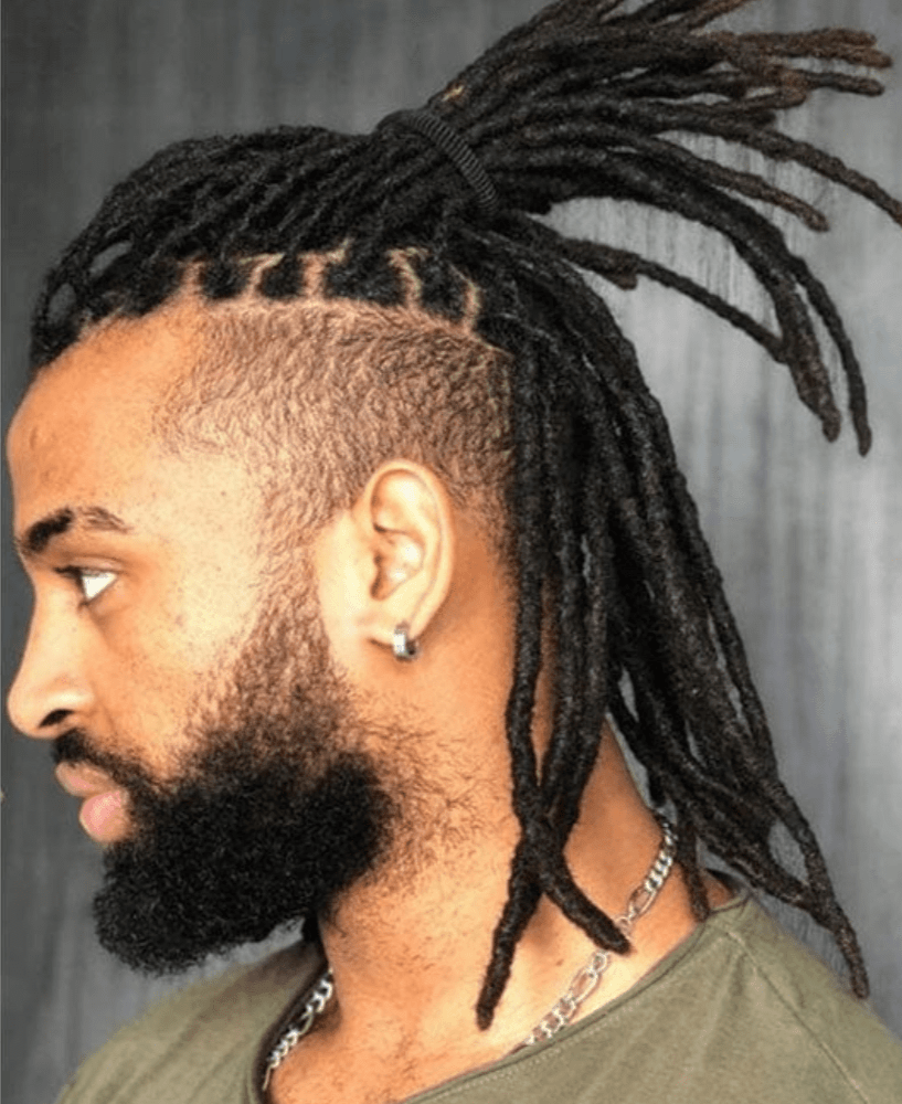 Dreadlock Toupee Male Dreads