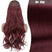 Burgundy Hair Extensions