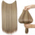 Mixed Blonde Halo Hair Extensions