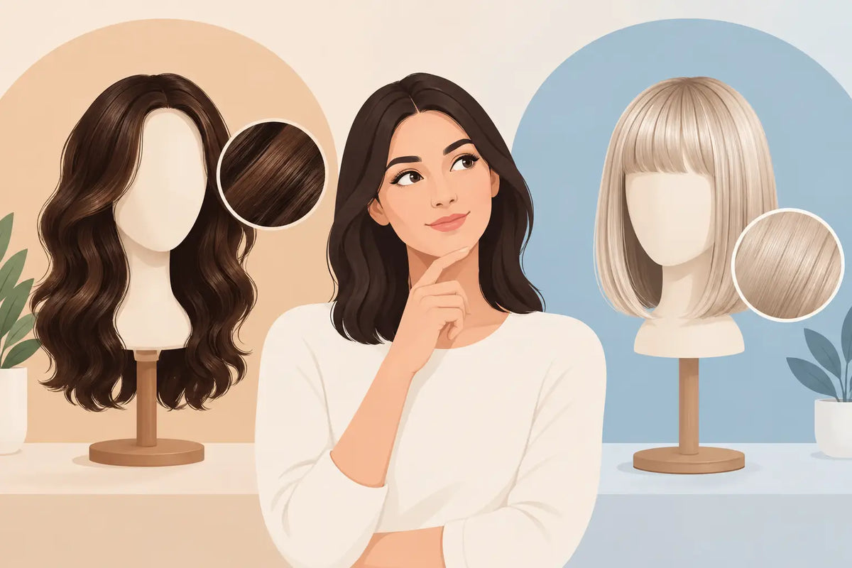 Human Versus Synthetic Wigs: Which Suits You?