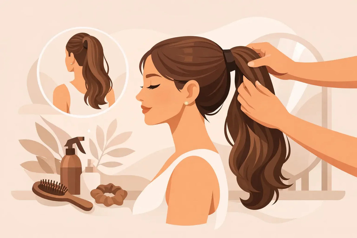 How to Use Ponytail Extensions With Confidence