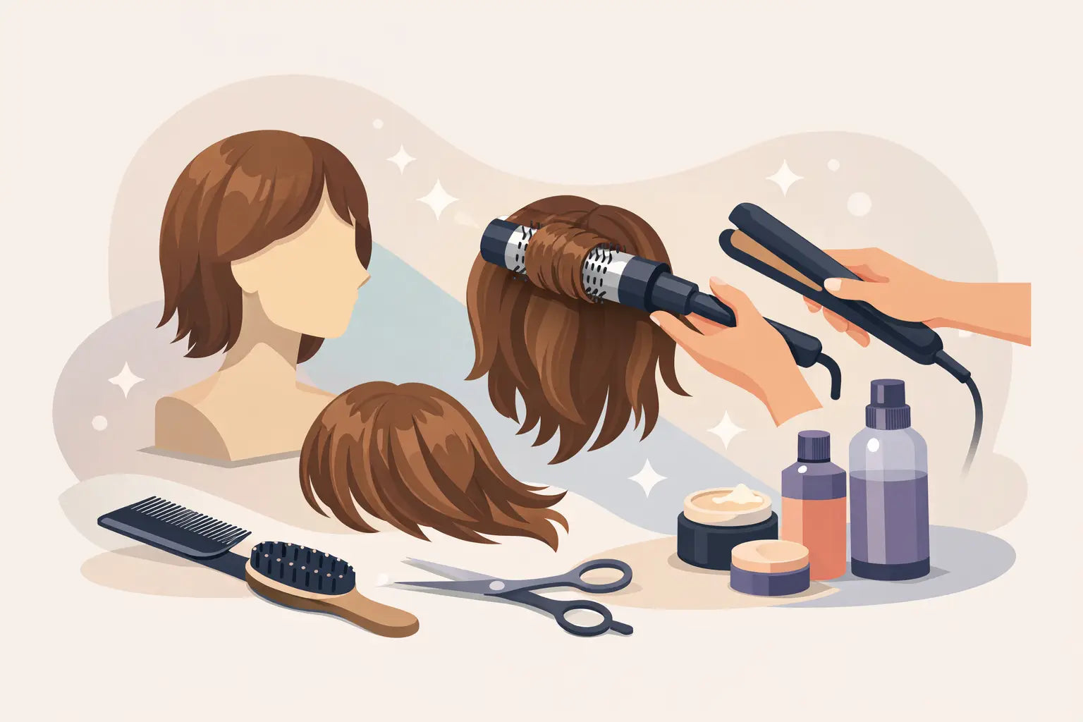 Can You Style Hair Toppers? Yes - Here's How