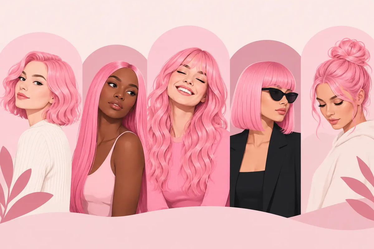Pink Wigs UK for Every Mood, Moment and Style