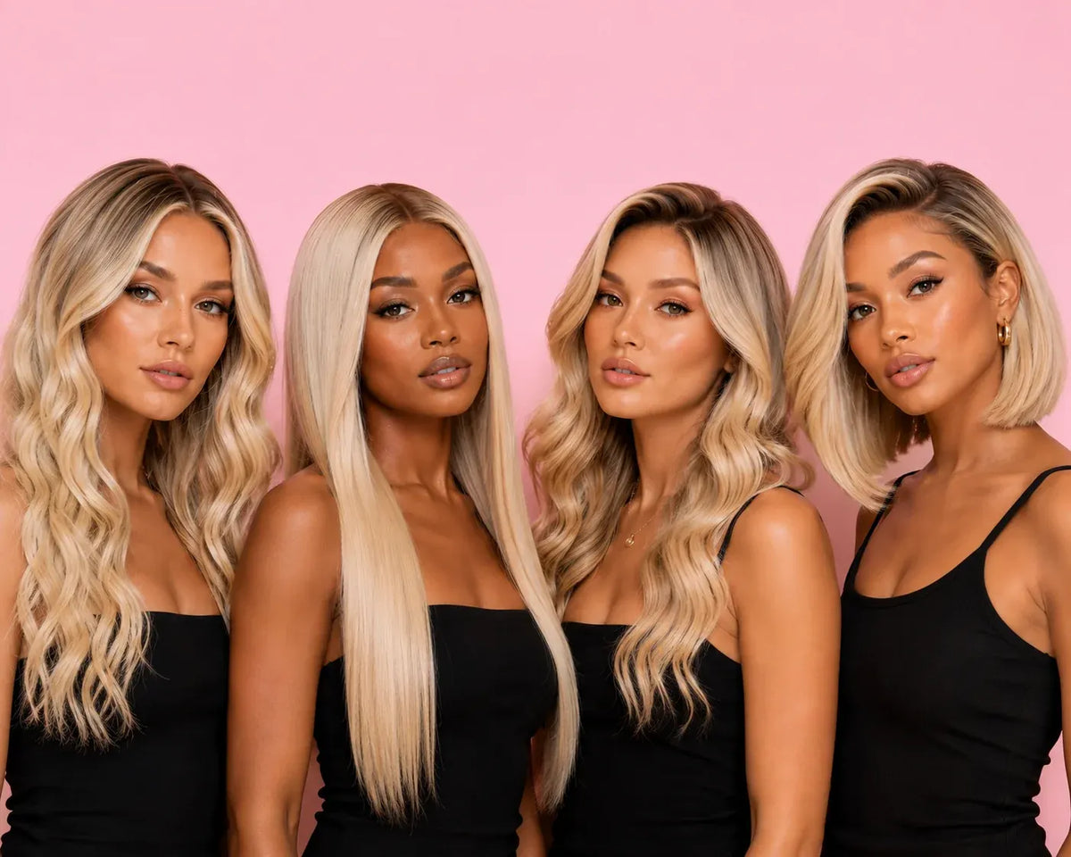 Blonde Wigs Collection Stylonic