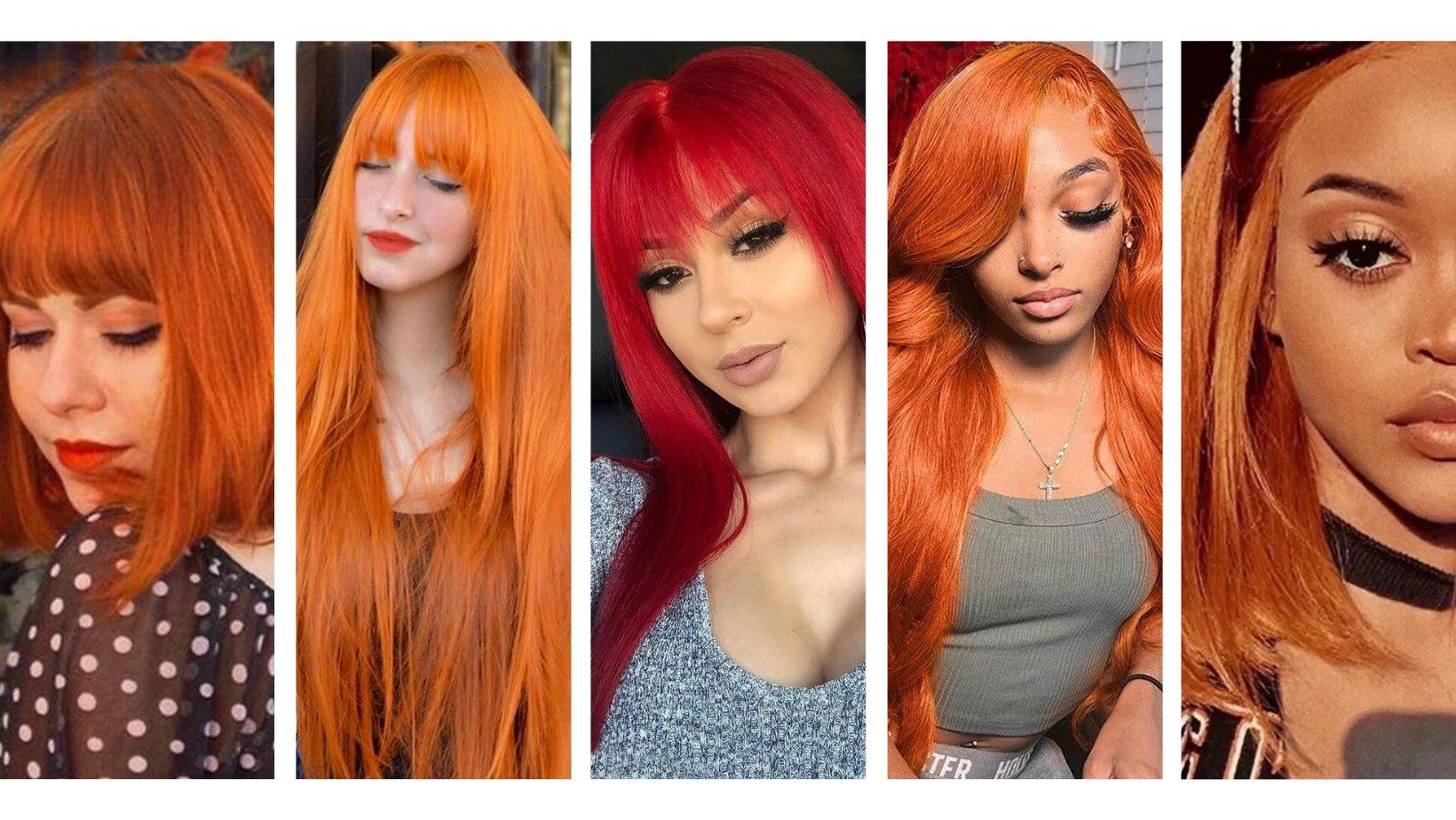 Red Wigs Collection - Stylonic 