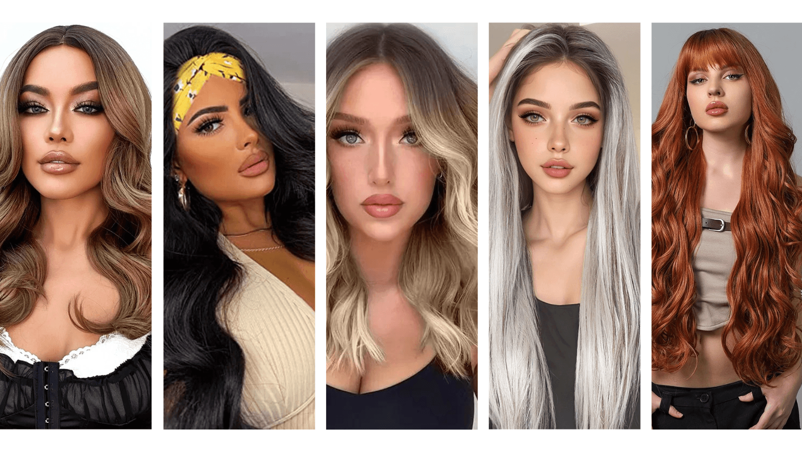 Image of Models wearing Wigs from Stylonic Fashion Boutique