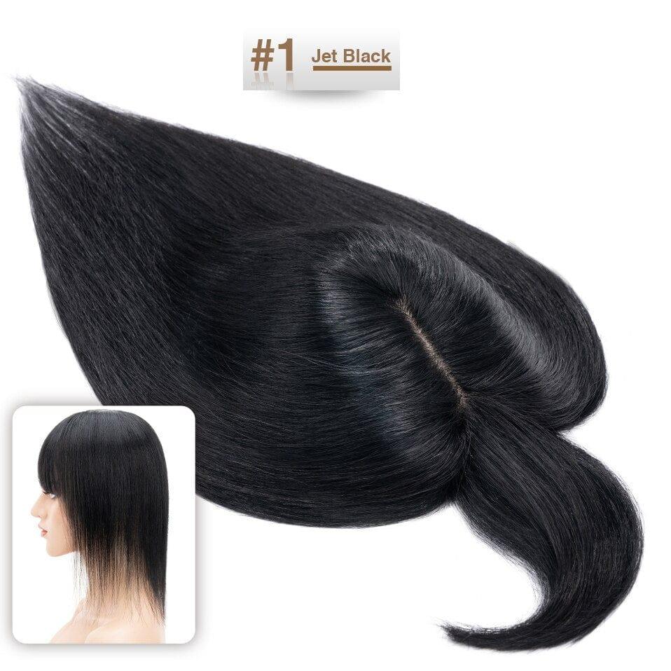 #1 Black Hair Topper
﻿