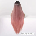30 Inch Pink Wig
