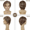 360 View of a Mannequin wearing a Male Blonde Wig