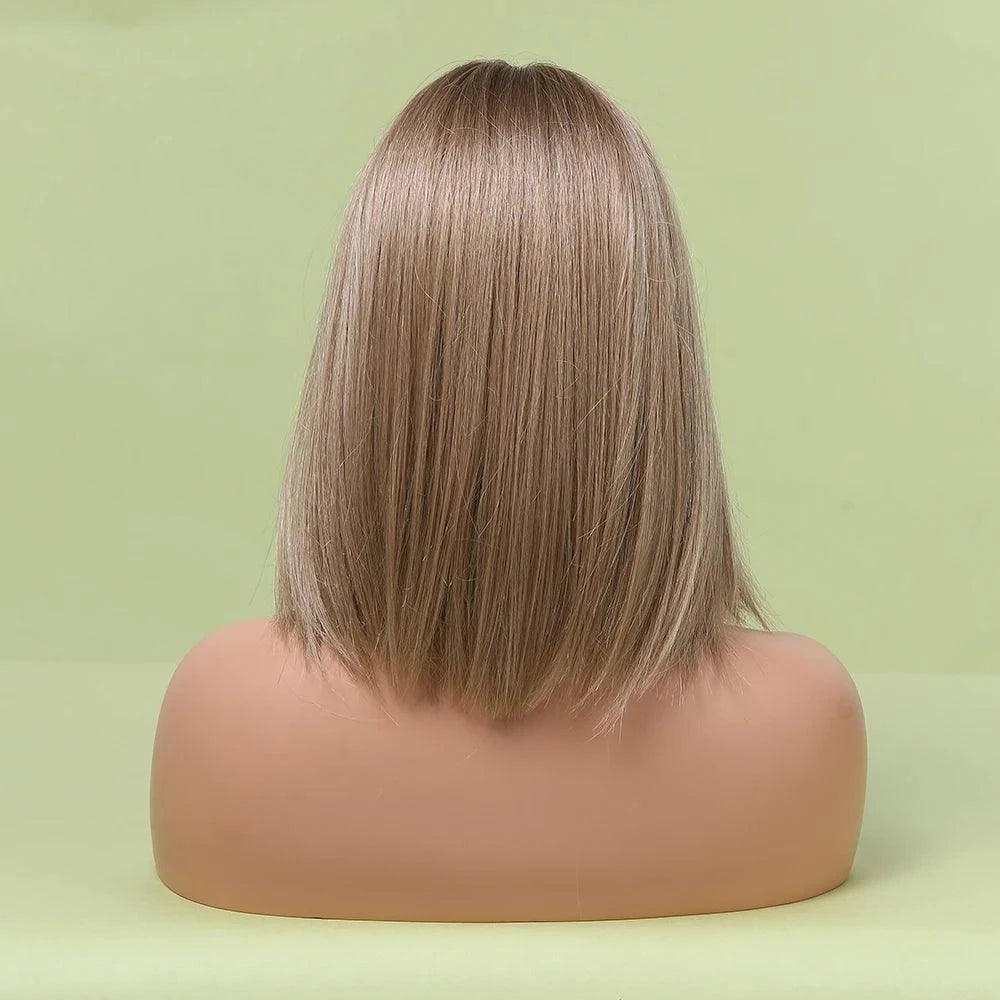 Ash Blond Bob Wig