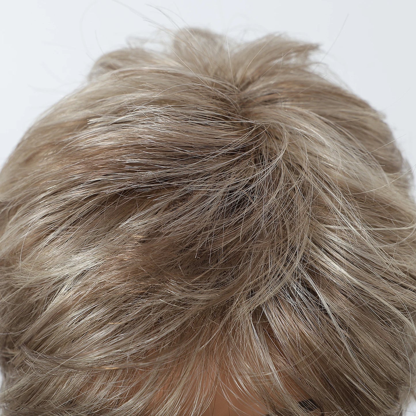 Ash Blonde Glueless Wigs for Women