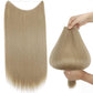 Ash Blonde Halo Hair Extensions