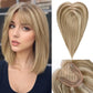 Ash Blonde Mixed Clip in Hair Toppers UK