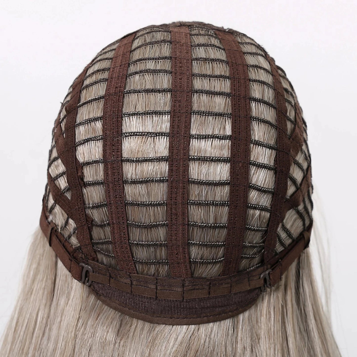 Ash Blonde Wig Basic Cap