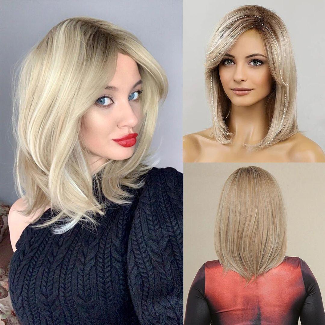 Ash Blonde Wig