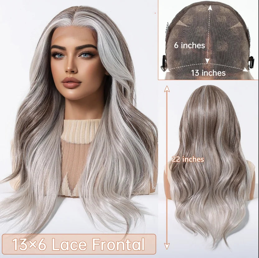 Ash Grey Wig