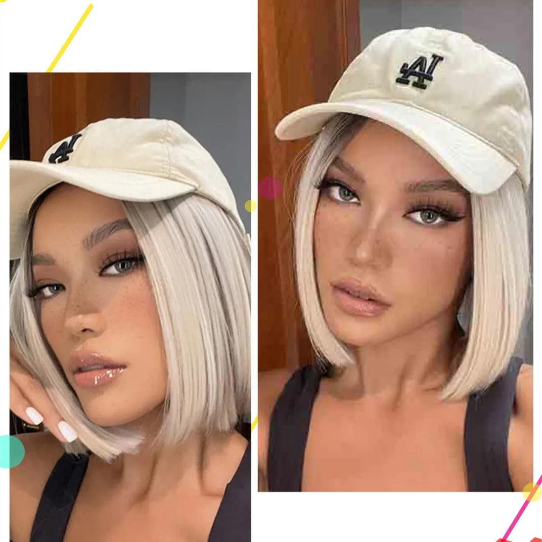 Ash Blonde Bob Wig