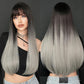 Black and Silver Wig
