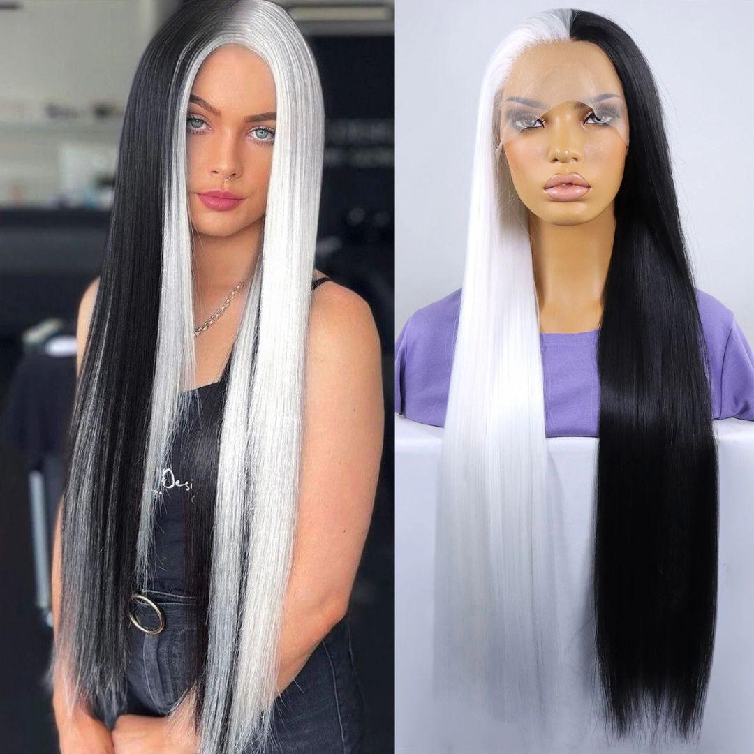 Black and White Wig Stylonic