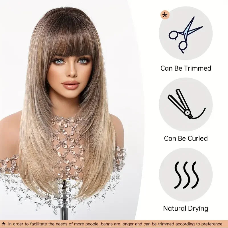 Blonde Bangs Wig