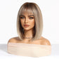 Blonde Bob Wig with Fringe Stylonic