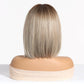 Blonde Bob Wig with Fringe Stylonic UK