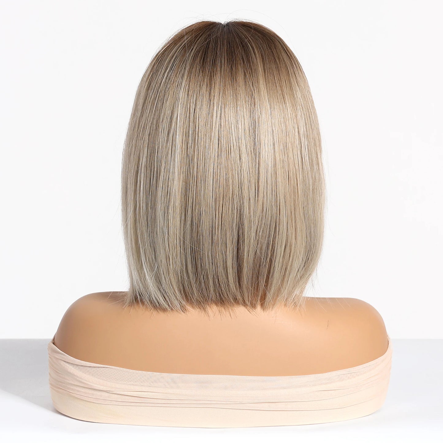 Blonde Bob Wig with Fringe Stylonic UK