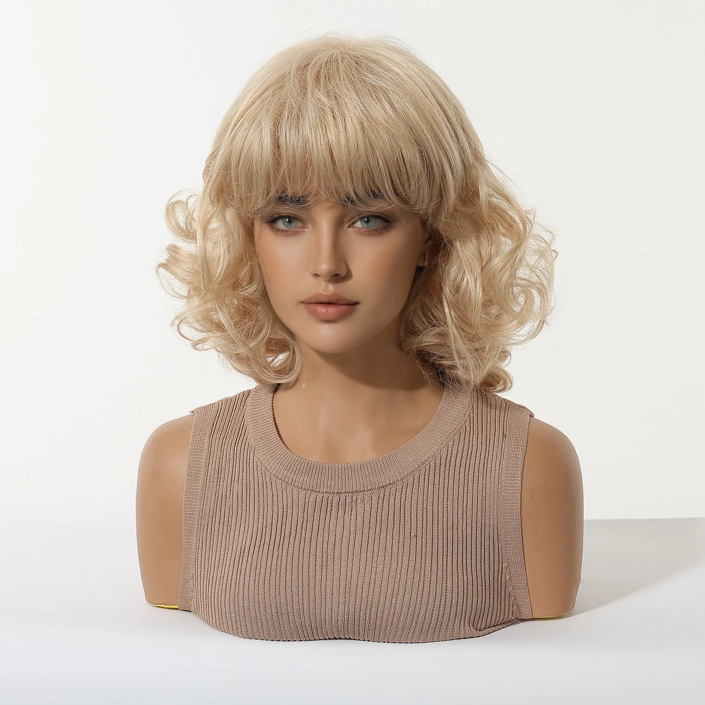 Blonde Curly Wigs UK