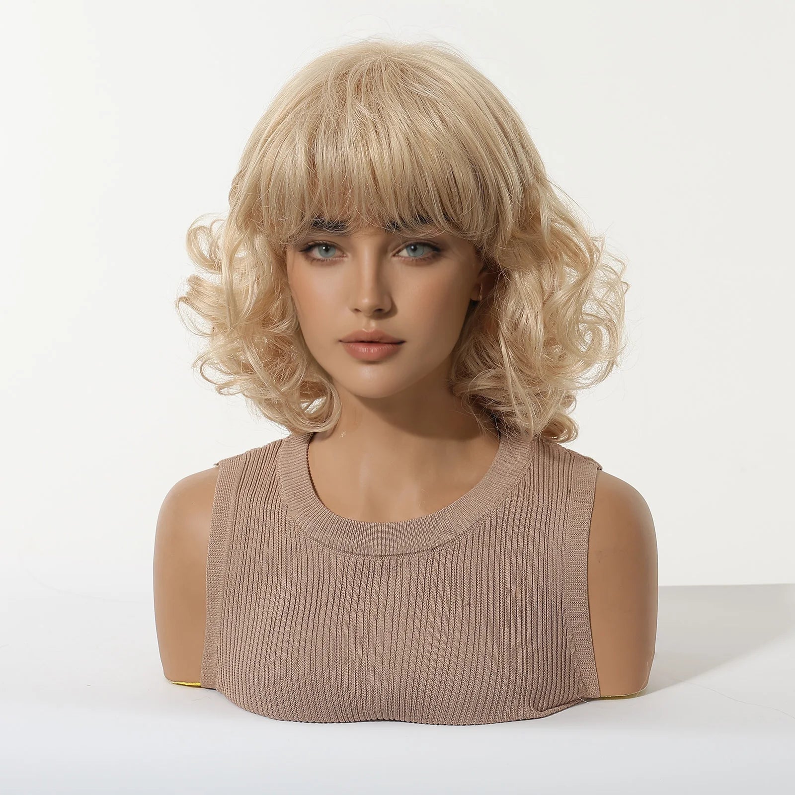 Blonde Curly Wigs UK