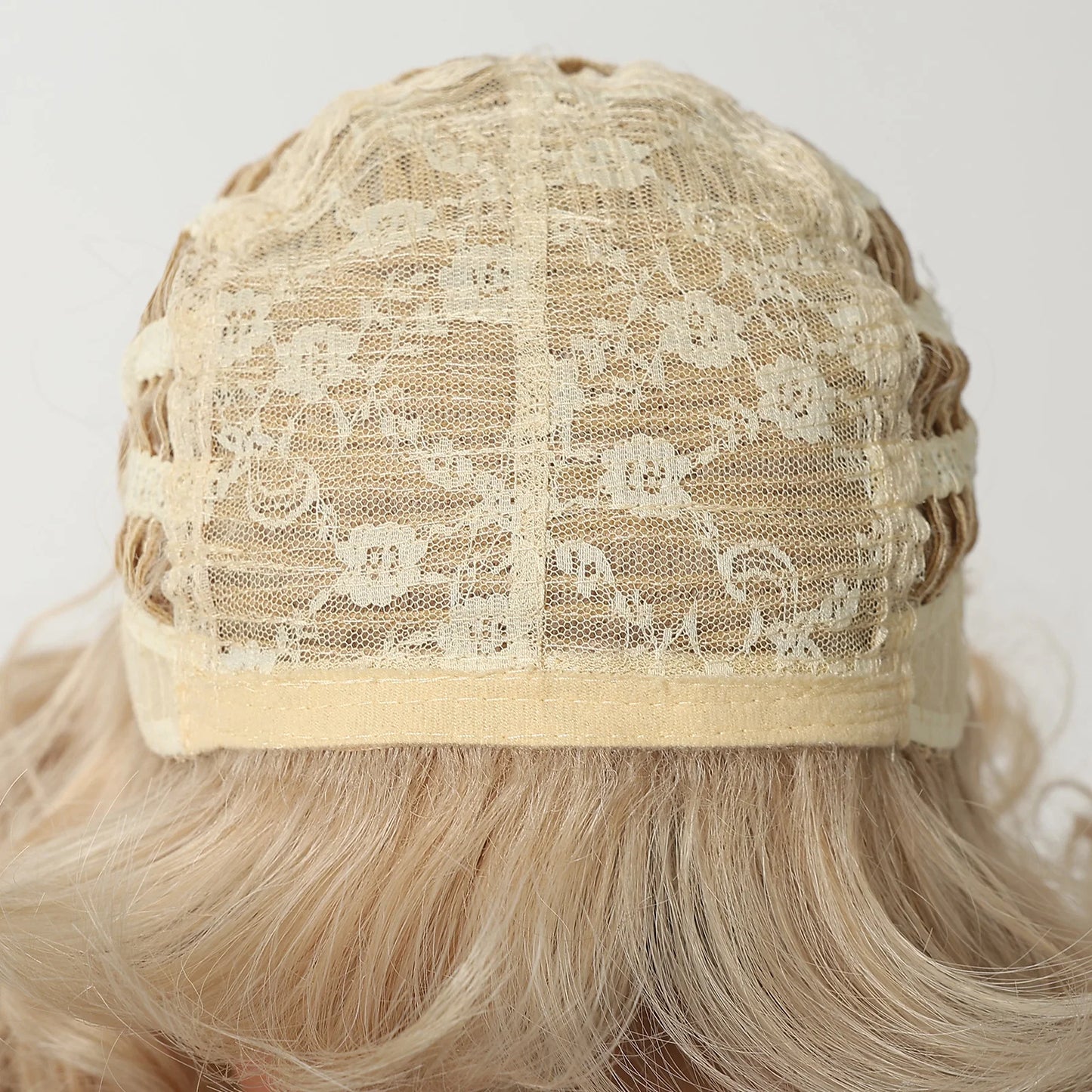 Blonde Curly Wigs UK Capless