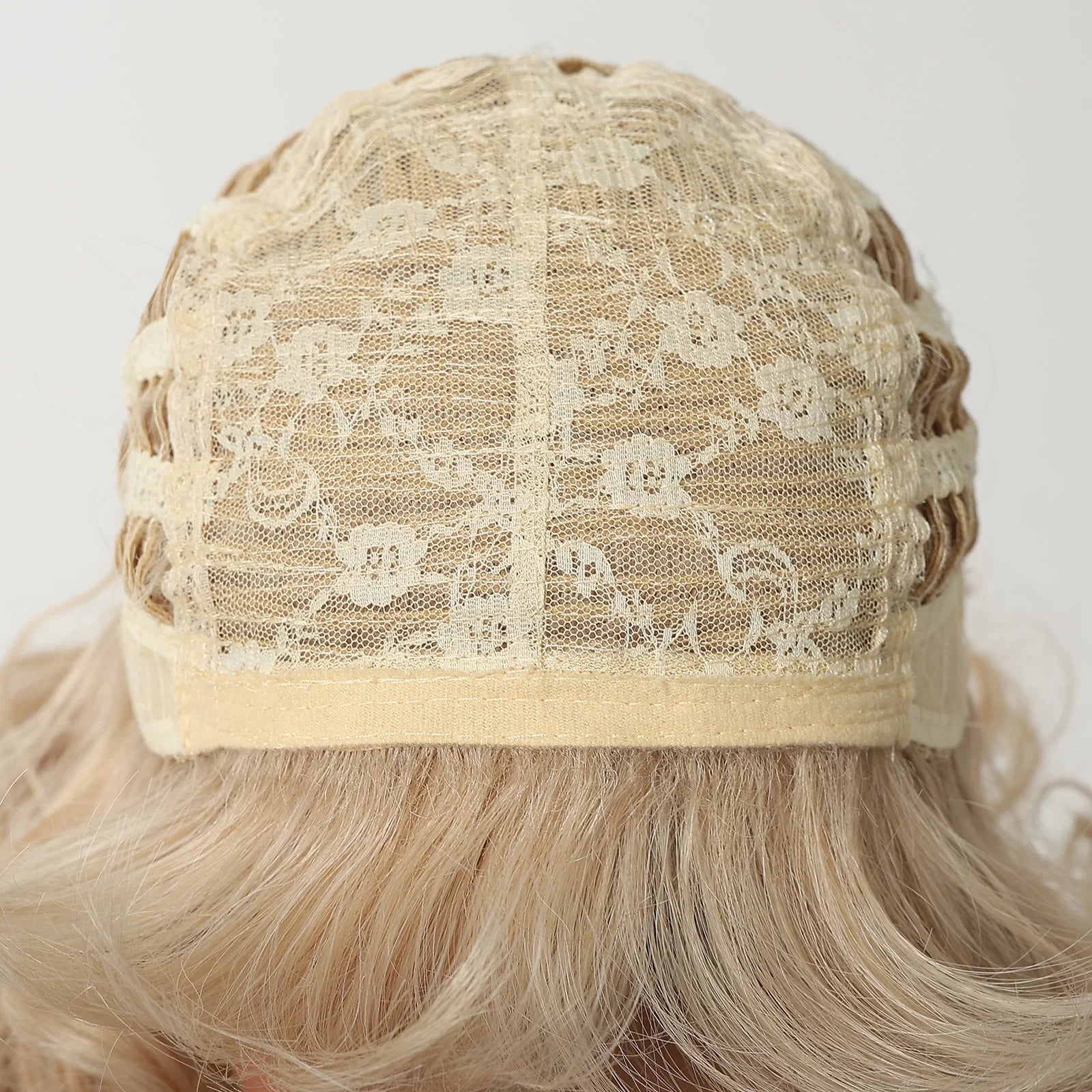 Blonde Curly Wigs UK Capless