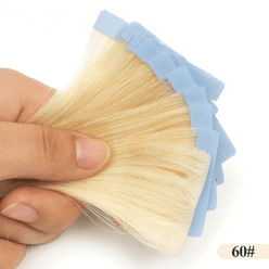 Blonde Invisible Weft Hair Extensions