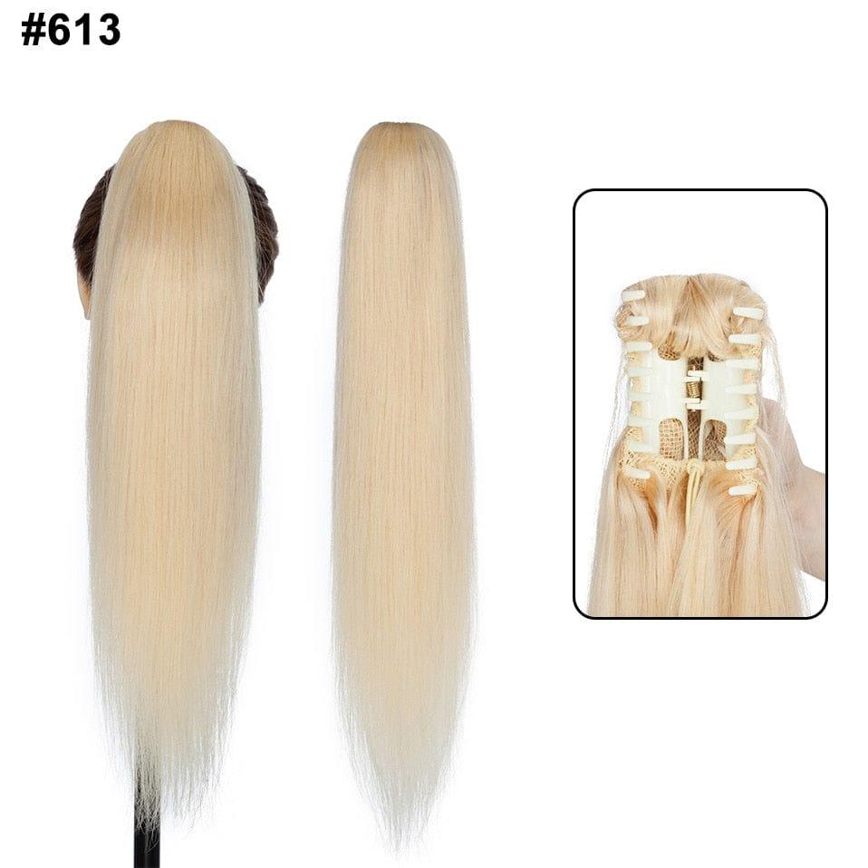 Blonde Pony tail extension for everyday wear and special occasions
