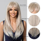 Blonde Wig with Fringe