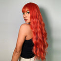 Bright Red Wig