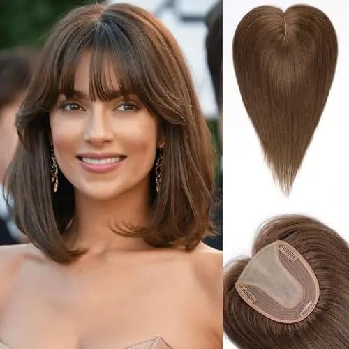 Brown Hair Toppers for Women