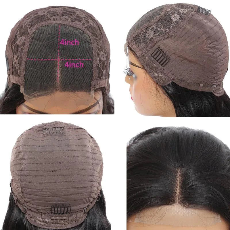 Brown Human Hair Wig