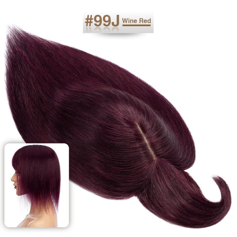 Burgundy 99J Hair Topper
﻿