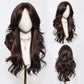 Burgundy Brown Wavy Wig