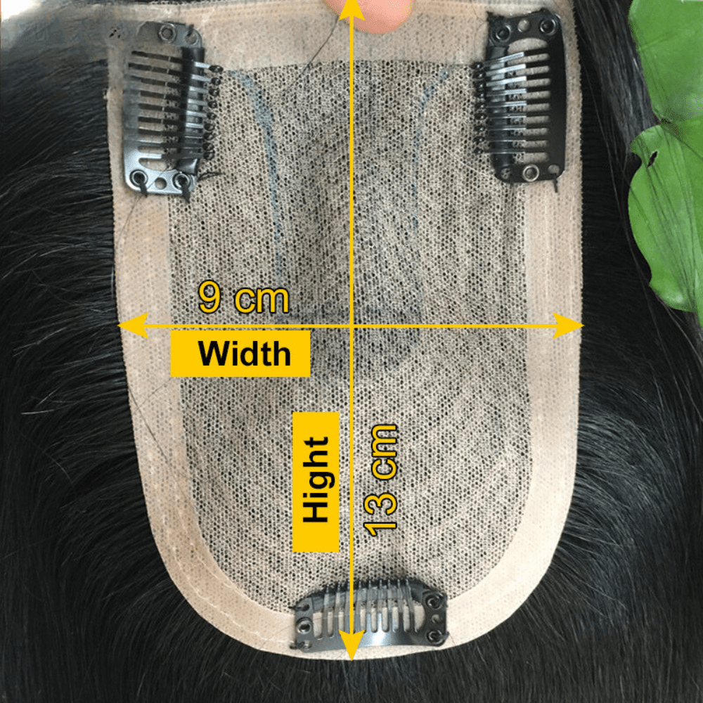 Clip Hair Topper Mono Base