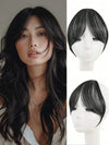 Clip In Bangs Black