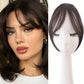 Clip In Bangs Dark Black