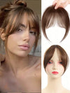 Clip In Bangs Medium Light Brown