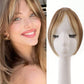 Clip In Bangs Mixed Brown Blonde