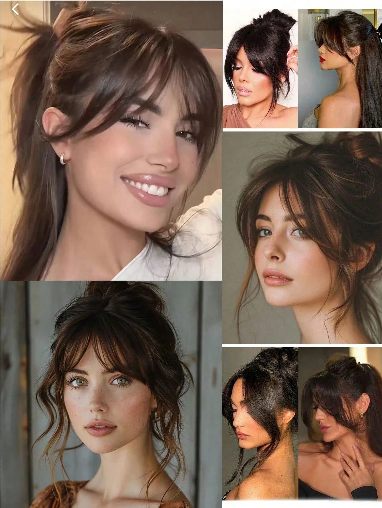 Clip In Bangs Stylonic Wigs