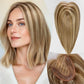 Clip in hair toppers