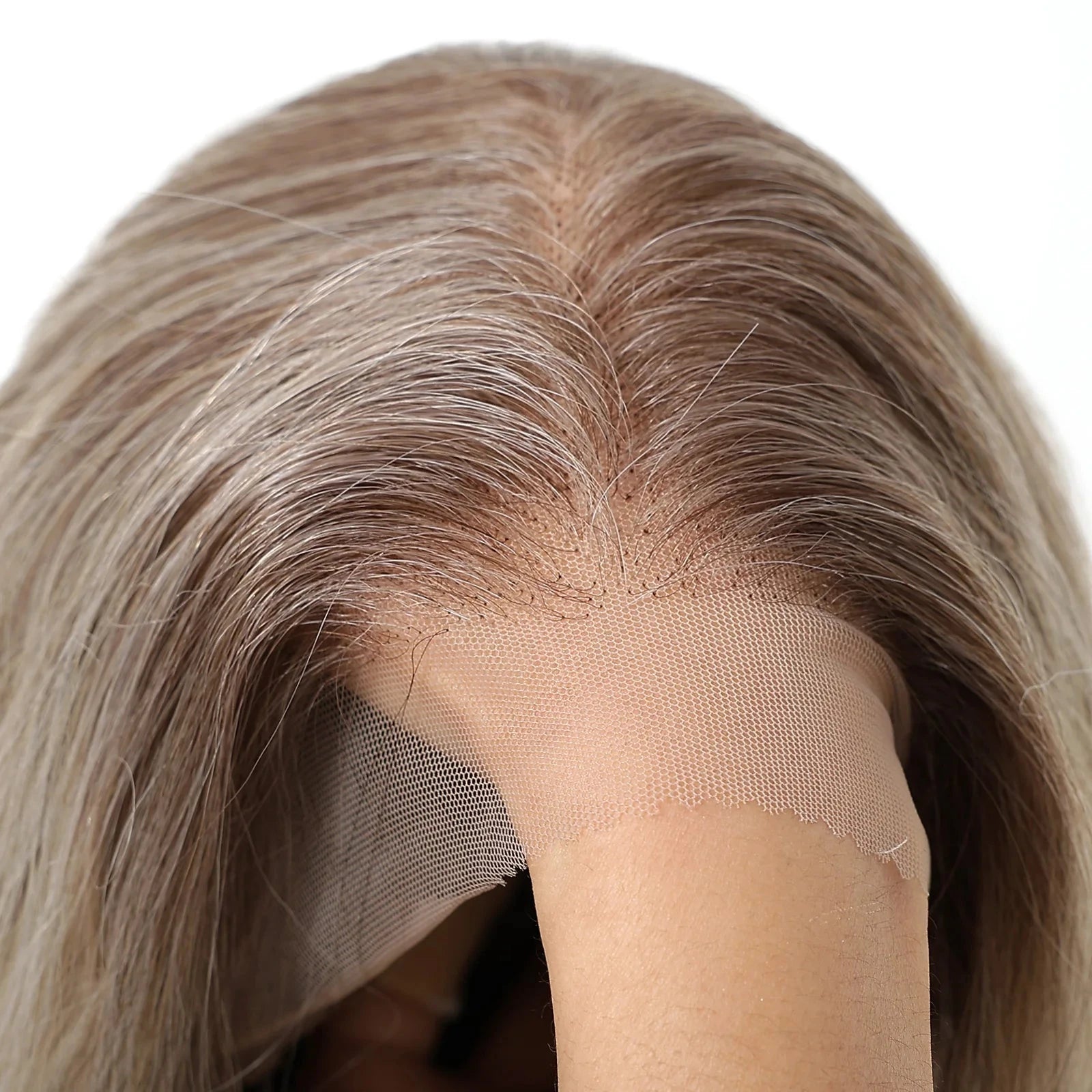 Close-up of a Hd Lace Front